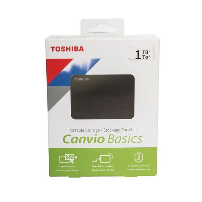 Toshiba 1TB Toshiba USB 3.0 Portable External Hdd 1TB