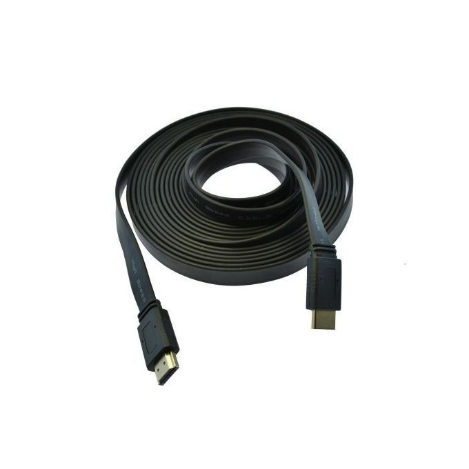 5m Flat HDMI Cable High Speed /Ethernet V1.4 4K 3D
