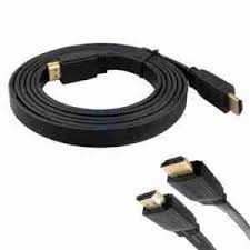 Flat Hdmi Cable 1.5m Black