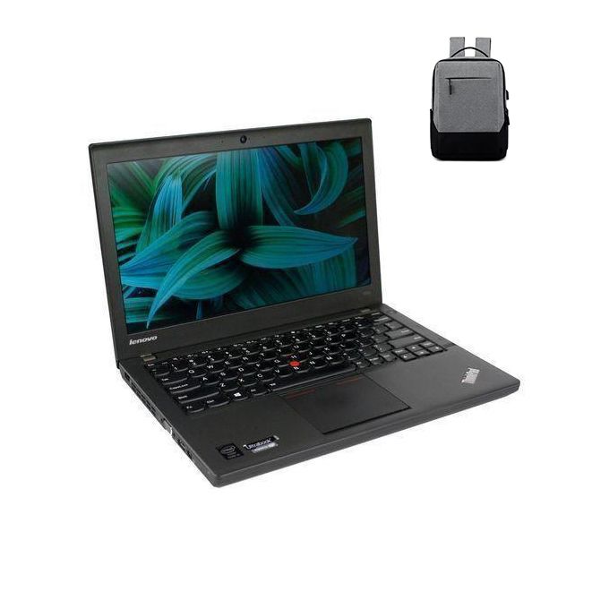 Lenovo ThinkPad X240 Intel Core I5 8GB RAM 256 GB SSD 12.5'' Black Refurbished + laptop bag,