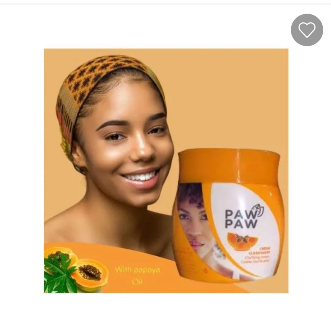 pawpaw skin brightening & lightening cream with papaya