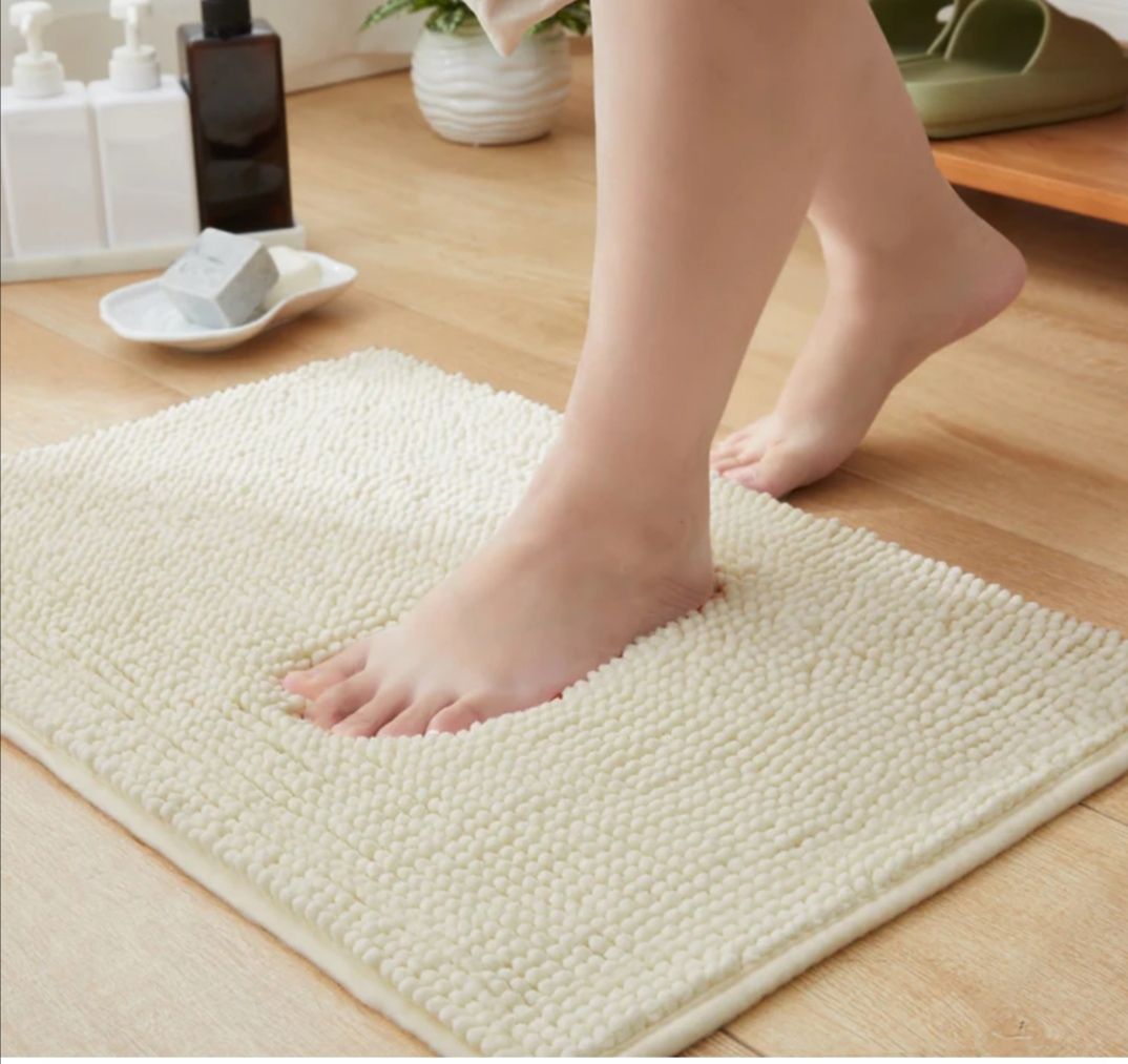 Door Mat Indoor Super Absorbent Microfiber Washable Pet Rug, Low-Profile Entryway Rug with Non-Slip Backing, Dirty Trapper Inside Entrance Doormat for Shoes, 50*80