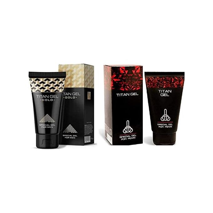 Titan Gel Gold + FREE Titan Penis Enlargement Gel