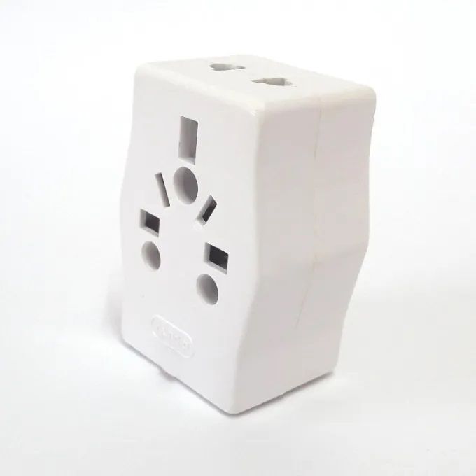 Fused Socket Multiplug Travel Adaptor
