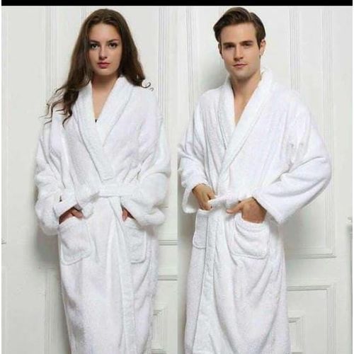 Fleece Bathrobe Nightwear Unisex Bathrobe
