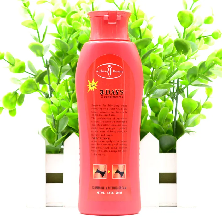 Aichun Beauty  New Chili Slimming Cream 200ml,3 Days Fat Burning Cream Slimming Gel, fitness Fat Burner Weight Loss Cellulite Slimming Body