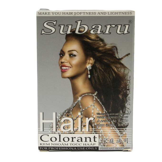 Subaru Hair Dye Creme With Protin Conditioner-Coffee