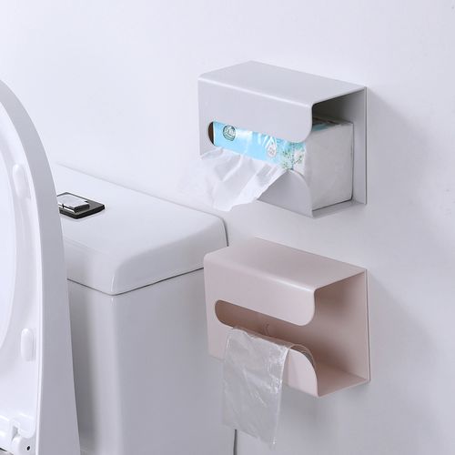 Wall mounted executive saviets holders Self adhesive sticker tape..white,grey,cream