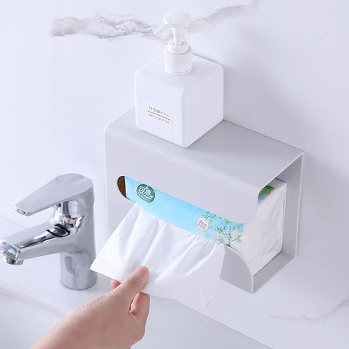 Wall mounted executive saviets holders Self adhesive sticker tape..white,grey,cream