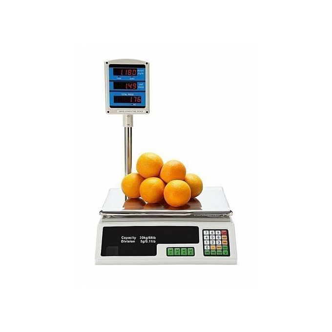 ACS Commercial 30kg Electronic Price Computing Digital Weighing Scale