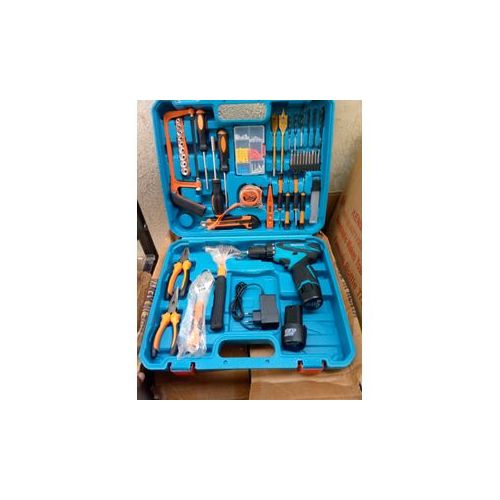 Makita Accessories 12V Cordless 2 Battery Electric Drill With LED Tool Set