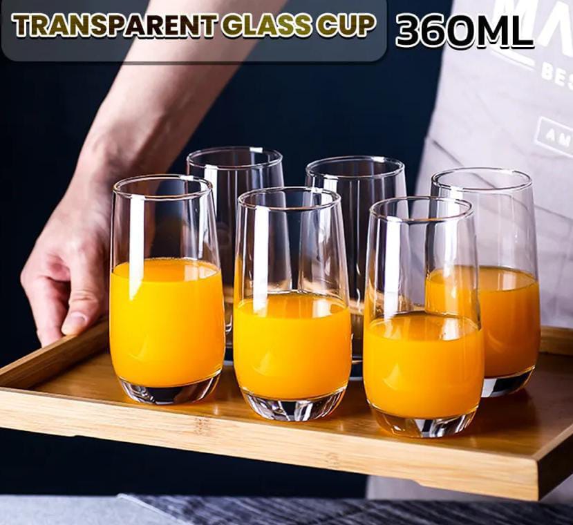➡️Its back🔥🔥👌Glass cup
▪️Capacity:360ml
▪️Comes as a set of 6pcs.
▪️Ideal for Red or White Wine, Juice, Milkshakes, Ice cream, High-end Banquet, Party, Bar, Wedding.