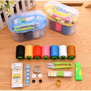 Sewing Accessories Portable Sewing Box Needle Thread Sewing KitEASY AND FUN TO USE - 10pcs high quality DIY sewing accessories, it's complete with all the necessary tools you will need in sewing and r