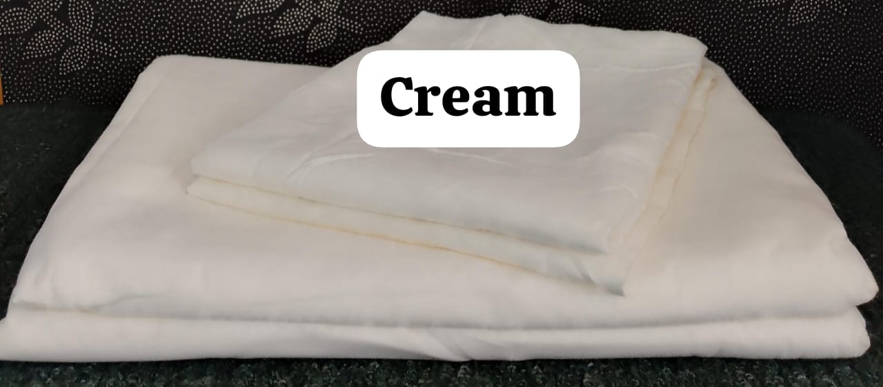 6x7 Egyptian satin stripped bedsheets set..