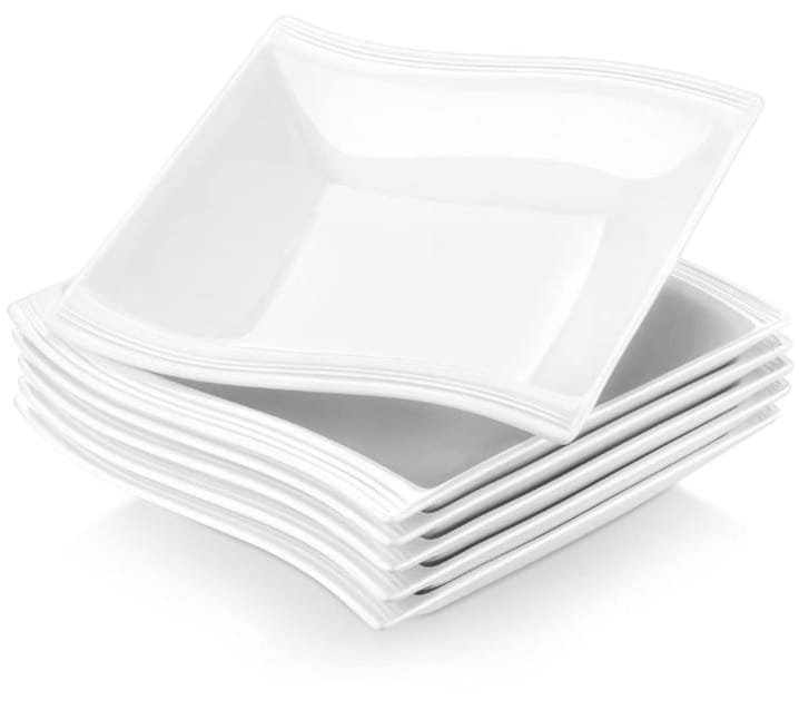 Set of 6pcs ceramic novel kitchen dinner plates