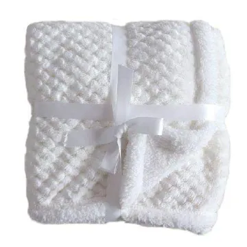 Lucky Star White Baby Shawl
