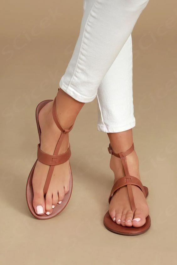 Genuine leather size  Ladies Sandals size 35 - 45 Sandals  Casual Sewing Women Shoes Female Ladie Platform Retro Sandalias Plus Size Professional Shoes Women Shoes Sandals Girl Party Gift