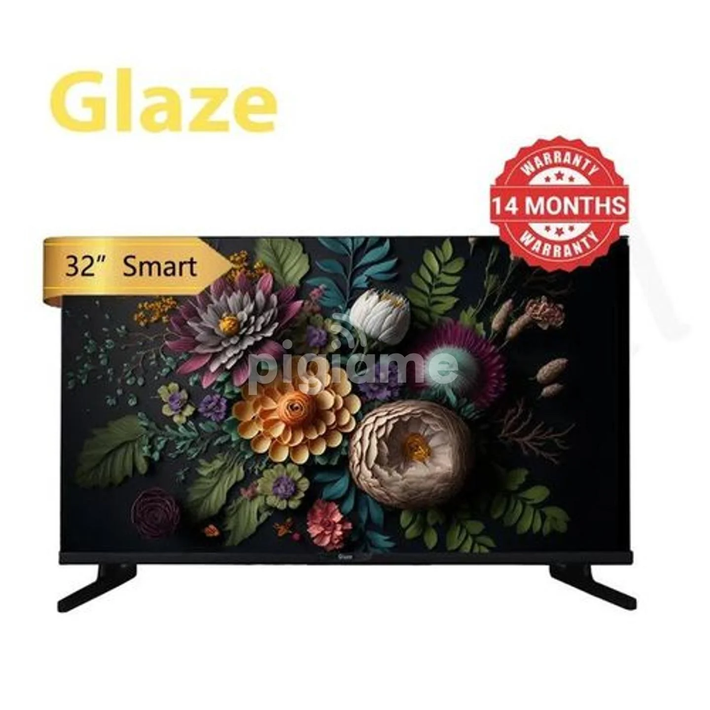 GLAZE 32" INCHES FULL HD SMART ANDROID FRAMELESS TV-USB/HDMI/VGA-YOUTUBE/NETFLIX/INBUILD WIFI+FREE AERIAL