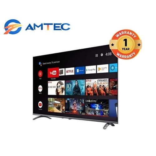 Amtec 32R1S 32" inch Bluetooth enabled Television Smart Android TV Digital TV Inbuilt Decoder Built-in WIFI Appstore 1GB DDR,8GB