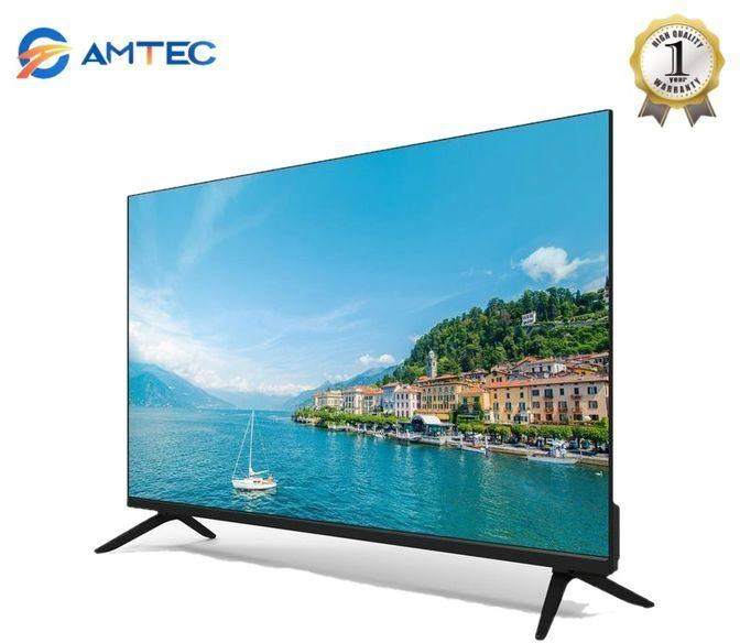 Amtec 32R1S 32" inch Bluetooth enabled Television Smart Android TV Digital TV Inbuilt Decoder Built-in WIFI Appstore 1GB DDR,8GB