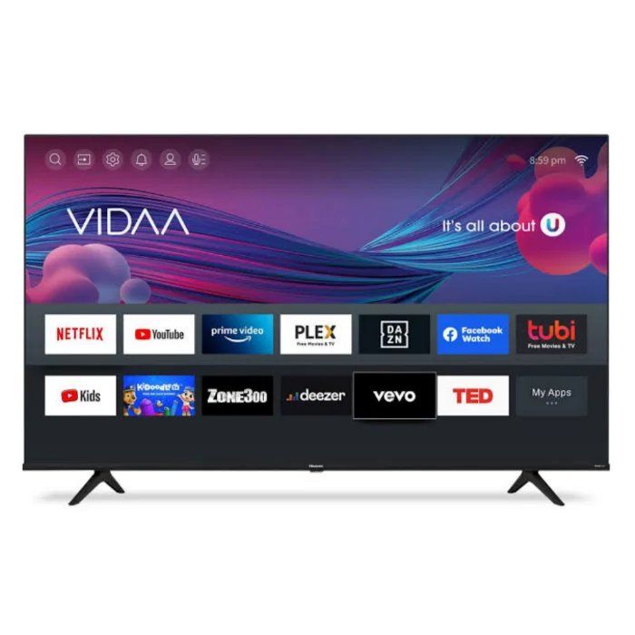 VISION 43 PLUS VP8843,43" INCH FRAMELESS FHD Smart Android TV BLUETOOTH,GOOGLE,NETFLIX,YOUTUBE Inbuilt Decoder Dolby Audio DVBT2+S2 WIFI