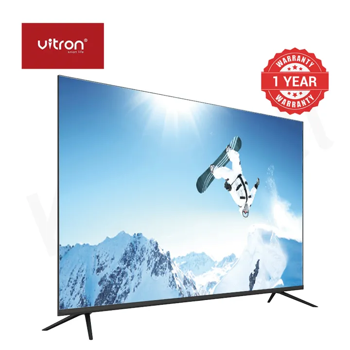 VITRON 75" INCHES SMART ANDROID UHD 4K WebOS-BLUETOOTH/NETFLIX/PRIME VIDEO-USB/HDMI/VGA