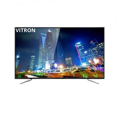 VITRON 55" INCHES UHD SMART ANDROID FRAMELESS FLAT SCREEN TV-YOUTUBE/BLUETOOTH/NETFLIX-USB/FM/HDMI