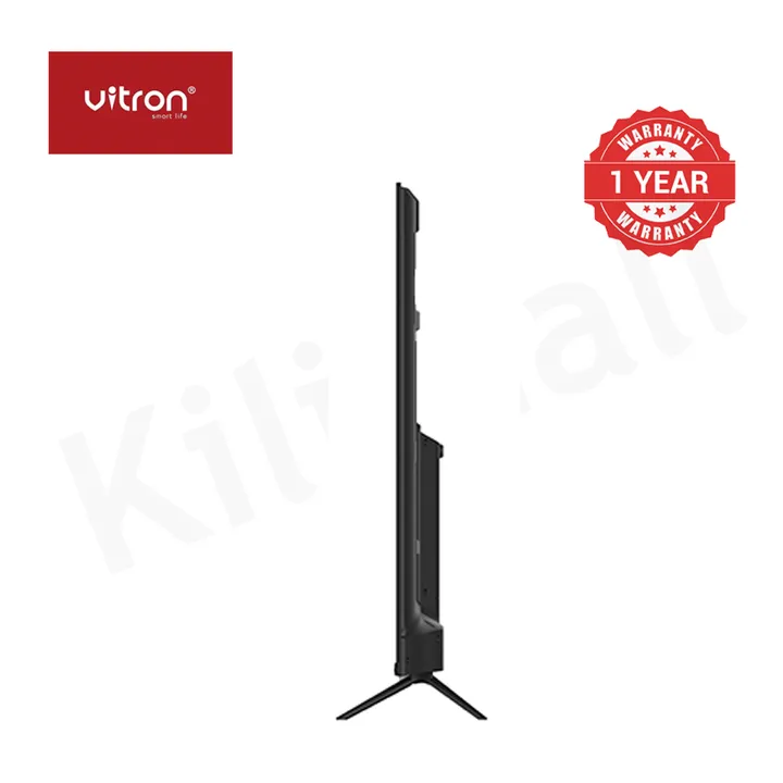 VITRON 55" INCHES UHD SMART ANDROID FRAMELESS FLAT SCREEN TV-YOUTUBE/BLUETOOTH/NETFLIX-USB/FM/HDMI