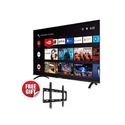 VITRON 32" INCH HTC3200S,FRAMELESS Smart Android TV Inbuilt Decoder Inbuilt WIFI Netflix Youtube Appstore 2*USB 3*HDMI 14MONTHS WARRANTY+ 6 FREE GIFTS with Bluetooth enabled