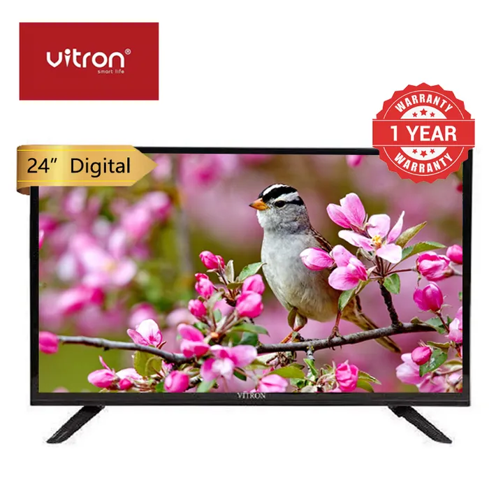 Vitron 24"inches Digital Tv Inbuilt Decoder-USB/HDMI Ports AC/DC