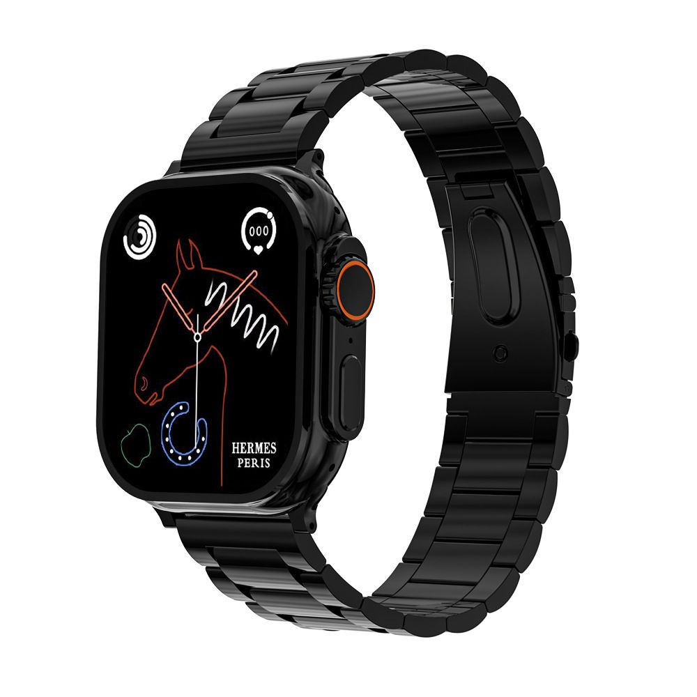 Smart Watch S9 Ultra Max Smartwatch Real Screws NFC Dual Band S9 1.96'' Square Screen Waterproof 24K Gold exquisite Bussiness smart Watch GPS positioning Heart rate monitoring Men Watch Woman Watch