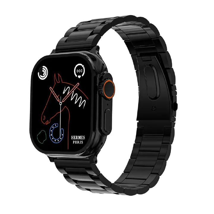 Smart Watch Series 9 Ultra S9 Ultra Max 24K Gold Smart Watch Men Women Waterproof 49mm 1.96'' Screen Bluetooth Call Sport NFC GPS Tracker Heart rate Monitor Bussiness smart Watch for men Woman