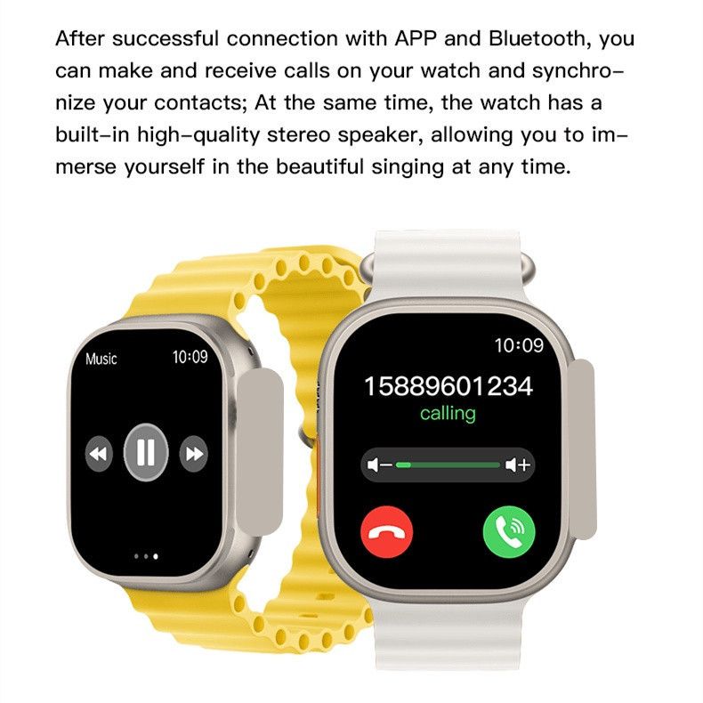 T800 T900 Ultra 2.09 INCH 49MM Women Smart Watch IWO Smartwatch Bluetooth Call Upgraded Men WOMEN Sport Watches PK X8 X9 Ultra Big Original couple watch Kids Watch Series 8 Smart Watch For Men