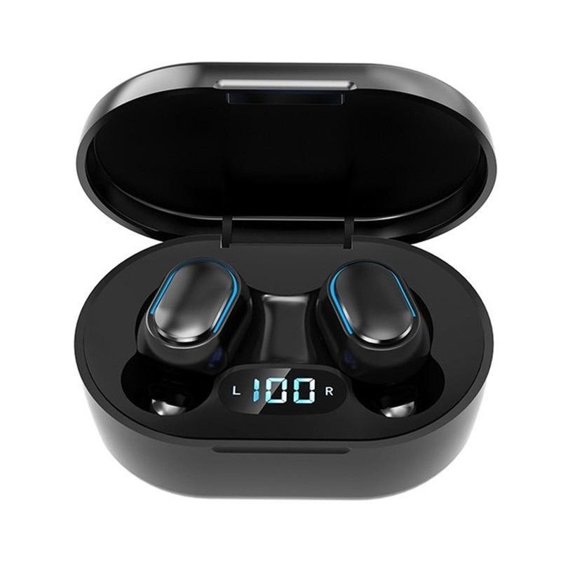 JQSEN E7S TWS Earphones Bluetooth Earphone inPods Wireless Headphone Earbuds Sports Headsets For All Phone earpods Noise Cancelling Wireless bluetooth earphones gaming earphones with microphone Earbud