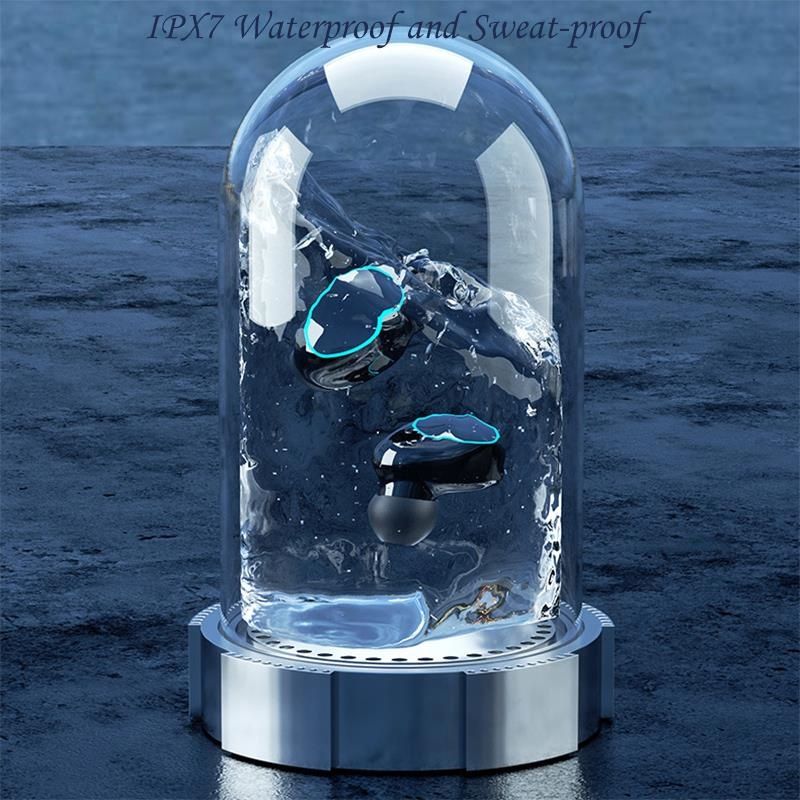 JQSEN Earbuds Earphones Gaming M10 TWS True wireless headset Bluetooth Headphone Bluetooth Earphone Canceling Headset Waterproof Sport Earbuds with Mic Stereo Misuc Earphone Waterproof Sports earpods