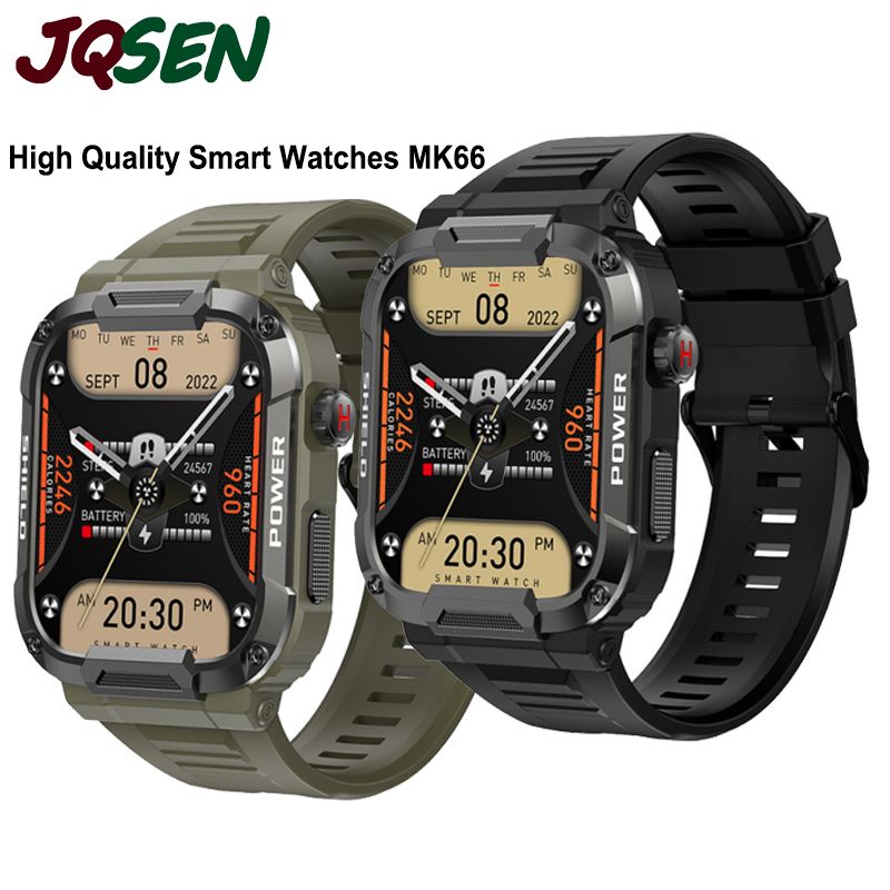 Smartwatches Men Woman MK66 new 1.85 inch large screen Bluetooth call smart watch large battery heart rate blood oxygen IP68 waterproof Smart Watch for men woman Couple Watch Siri AI voice assistant
