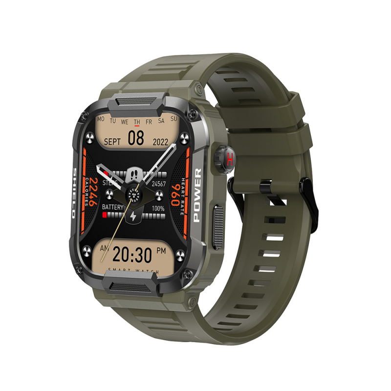 Smartwatches Men Woman MK66 new 1.85 inch large screen Bluetooth call smart watch large battery heart rate blood oxygen IP68 waterproof Smart Watch for men woman Couple Watch Siri AI voice assistant