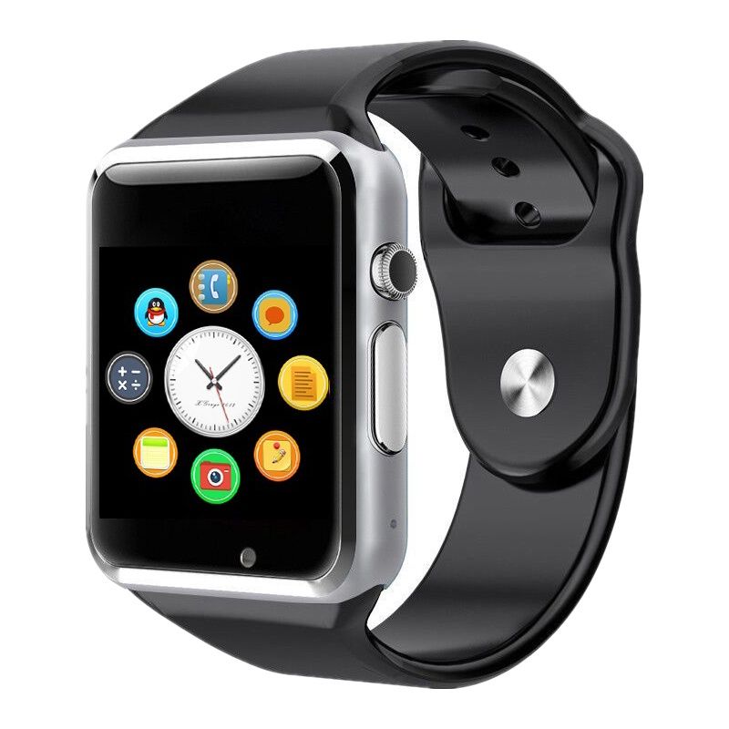 A1 smart watch with Sim Card slot and tf card slot Android sport SmartWatch band Camera pk DZ09 U8 v8 gt08 WristWatch bracelet bluetooth smart watch with sim slot and wifi woman smartwatches