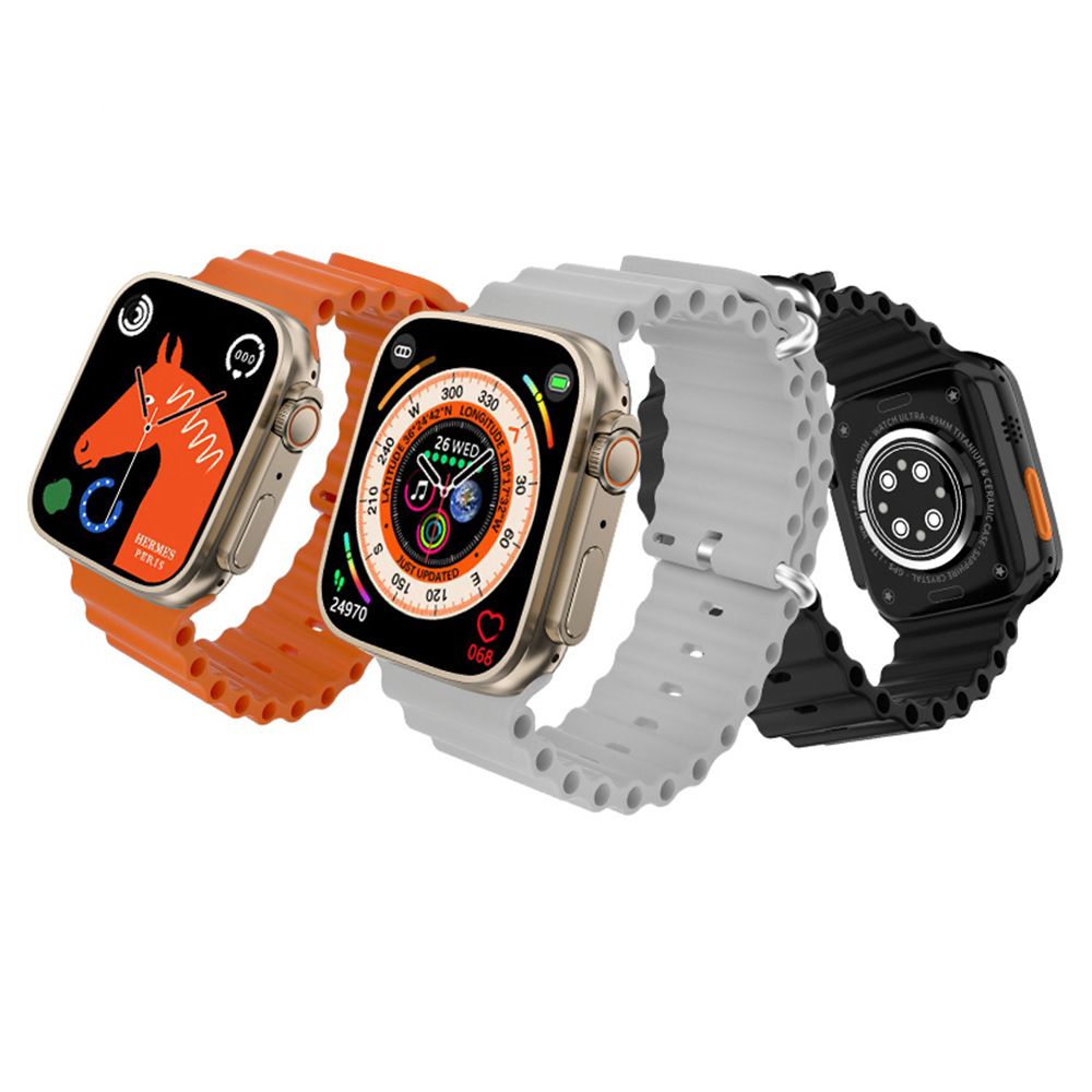 JQSEN Watch 8 Ultra Smart watch Series 8 Men's Smartwatch Waterproof Heart Rate Monitoring Couple Watch IOS Android Bluetooth call Fitness Tracker sports smart watch for Woman smart bracelet S8 Ultra