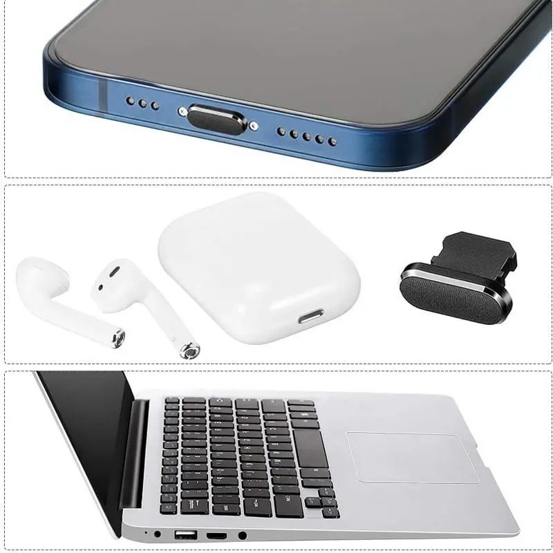 14Pcs Set Mobile phone charging interface cleaning kit suitable for iPhone 15 Type-C interface computer Keyboard Cleaner Keyboard Cleaning Kit Computer Cleaning Kit Earphone Cleaner Multifunction Tool