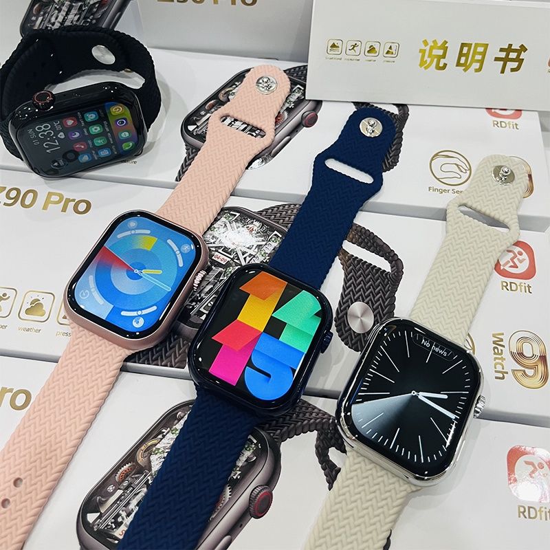 Z90 Pro 2.1'' screen call setting heart rate health monitoring information push GPS track multi sport smart watch Smart Island Finger Sensor Smart watch for Men Smartwatches for Women For IOS Android