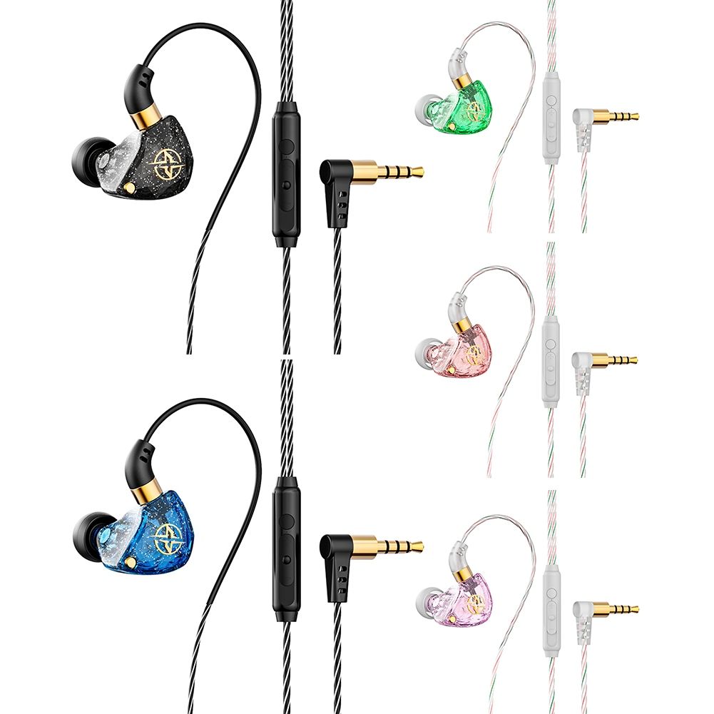 In-Ear Wired Earphone With Microphone Type C 3.5mm X6 earphones wired control wired headphone Monitor Earpiece Waterproof Gaming earphones Heavy Bass earbuds Hifi Stereo noise Canceling wired headsets