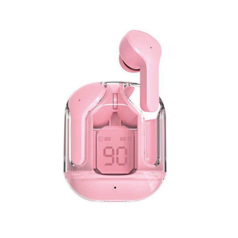 JQSEN Wireless Earphone Air31 In-Ear True TWS Bluetooth Headset Digital Display HIFI Stereo Transparent Compartment Waterproof Sport Gaming Bluetooth headphone Noise Canceling Wireless earpods earbuds