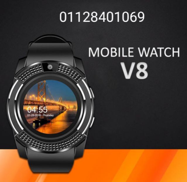 JQSEN V8 Smart Watch 0.3M Camera Smartwatch for both men and women supports SIM card TF Card Sync waterproof Sports Smart watch heart rate fitness Tracker Pedometer Watch for Men Alarm Clock Watches