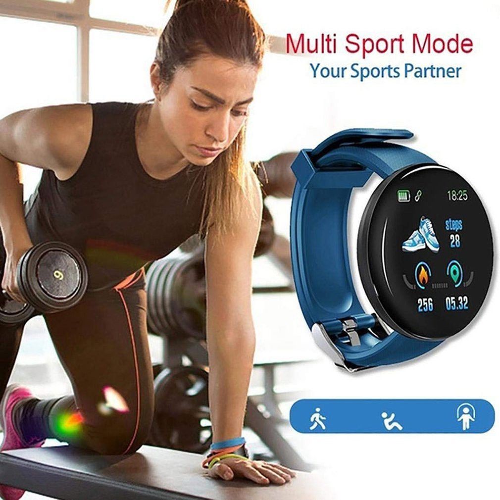 Men Women Smartwatch New Iwo Smart Watch D18 Smart Watches Round Waterproof with Fitness Tracker / Smartwatch with Bluetooth Male PK X8 FD68 HW16 W37 Unisex Watch Couple Watch Fashion Smart bracelet