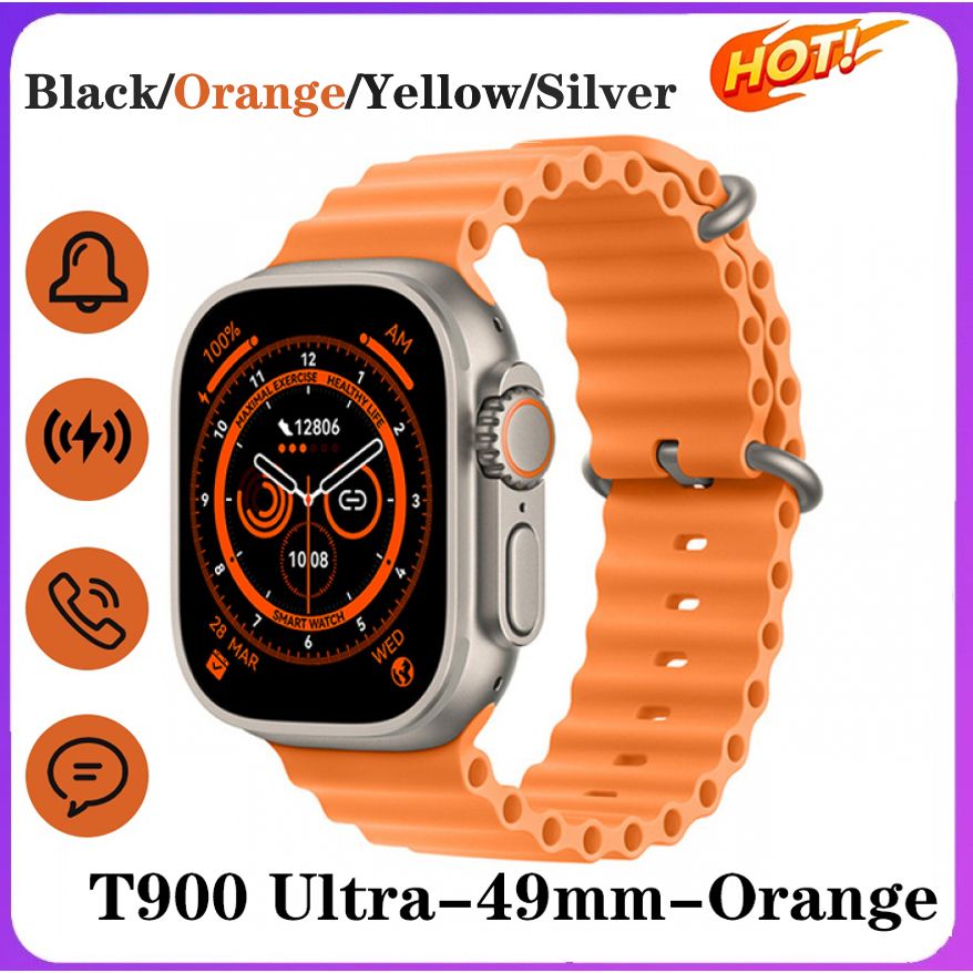 T900 T800 Ultra 2.09'' Screen Women Smart Watch IWO Smartwatch Bluetooth Call Upgraded Men WOMEN Sports Watch for man Series 9 Ultra Big Original couple watch Kids Watch Series 8 Smart Watch For Men