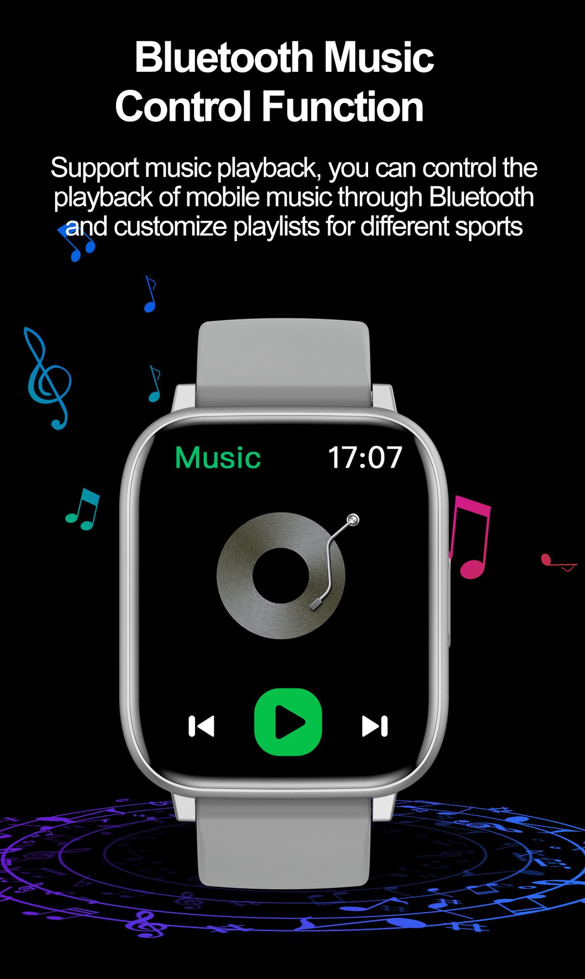 H9 smartwatch Square screen Women Men Smart Watch Fitness Tracker Sports Watches Kids Smart Watch Unisex Watch Couple Watch supports information reminders Bluetooth calls heart rate Alarm Clock