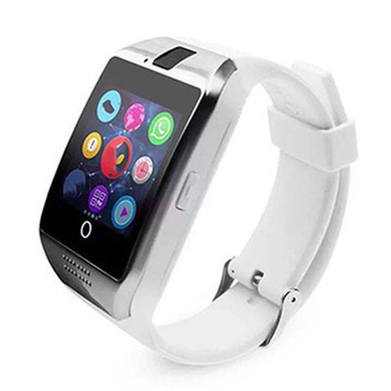 Q18 Smart Watch With SIM Card Slot TF Card Slot Android Sport Smartwatch Camera pk DZ09 U8 v8 gt08 Wristwatch Smart bracelet bluetooth Call Men smart watch sim slot woman smartwatch 2G Net Smartphone