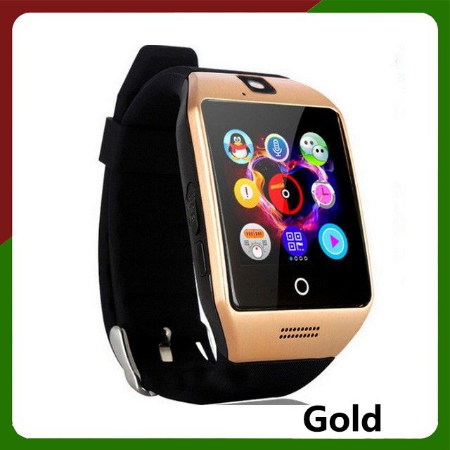 Q18 smart watch with Sim Card slot Camera curved screen Android sport SmartWatch band Camera pk A1 U8 v8 gt08 WristWatch bracelet bluetooth smart watch with sim slot and wifi woman smartwatches