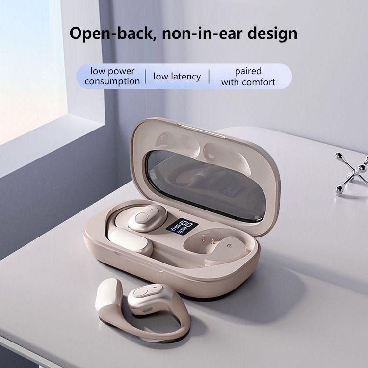 OWS J13 Wireless Earphone Gaming Large battery capacity low latency Bilateral Stereo Bluetooth headset Bluetooth Earphone Wireless Earbuds Waterproof noise Cancelling power display Sports Earphones